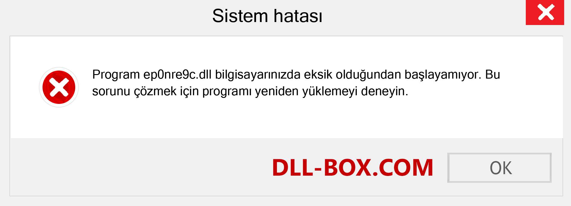 ep0nre9c.dll dosyası eksik mi? Windows 7, 8, 10 için İndirin - Windows'ta ep0nre9c dll Eksik Hatasını Düzeltin, fotoğraflar, resimler